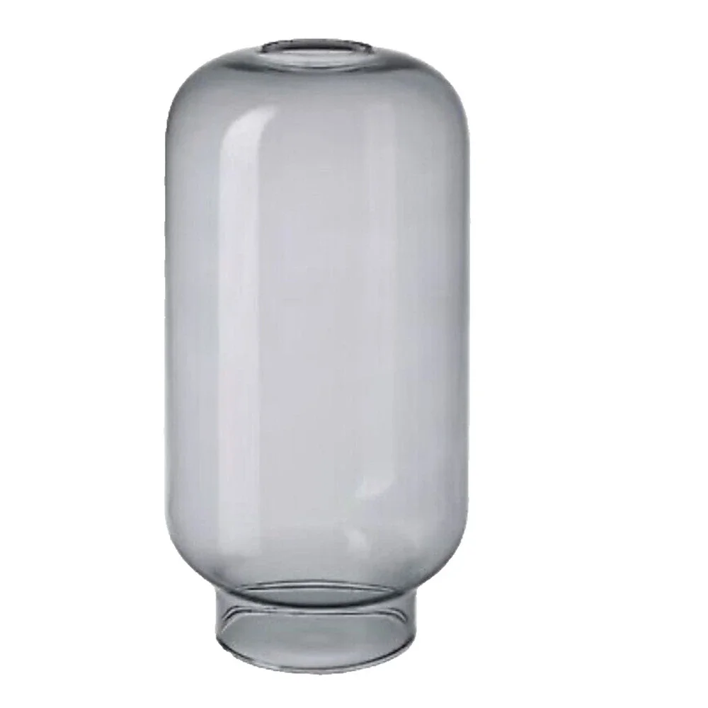 IKEA Kadmium Lot 2 Pendant Light Lamp Hand Blown Glass Gray‎ Purple Handmade New